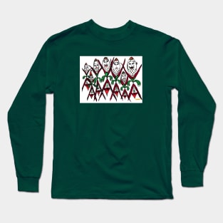 Mistletoe Heads. Long Sleeve T-Shirt